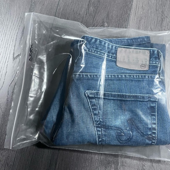 Adriano Goldschmied Jeans Mens 30x31 Blue The Graduate USA Made Blokecore AG - Picture 9 of 9